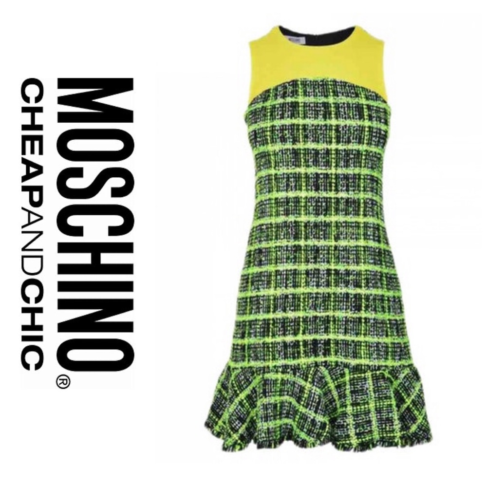 Cheap and Chic Sleeveless Tweed Dress